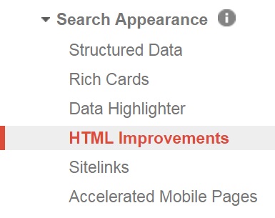 HTML Improvements