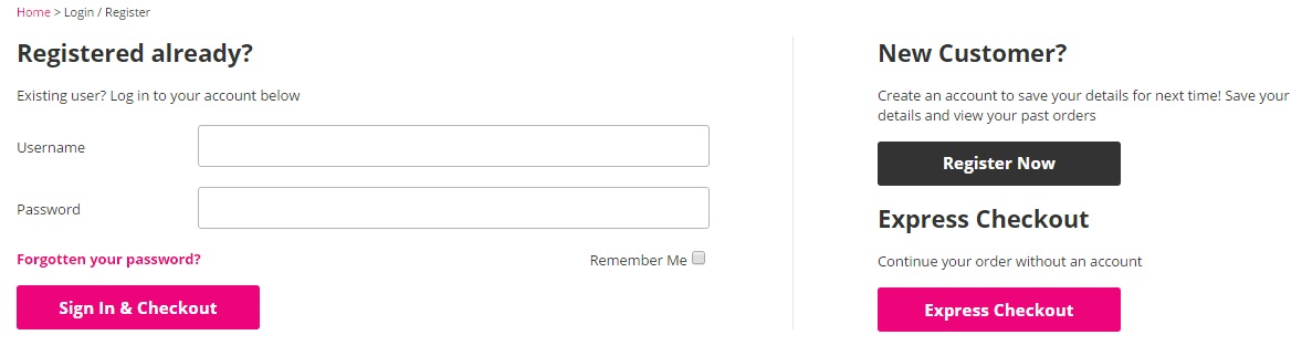 HenStuff Checkout Page