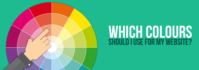 Which colours should I choose for my website design?
