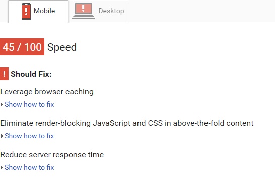 Google PageSpeed Insights