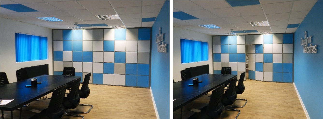Partition with Hidden Door