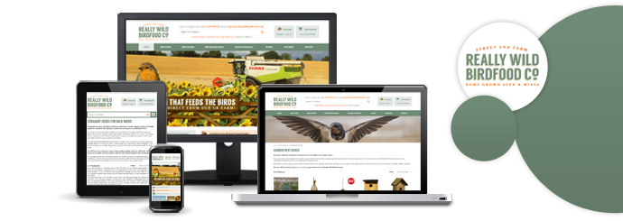 Really Wild Bird Food website