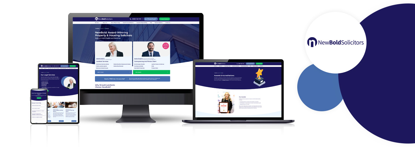NewBold Solicitors website