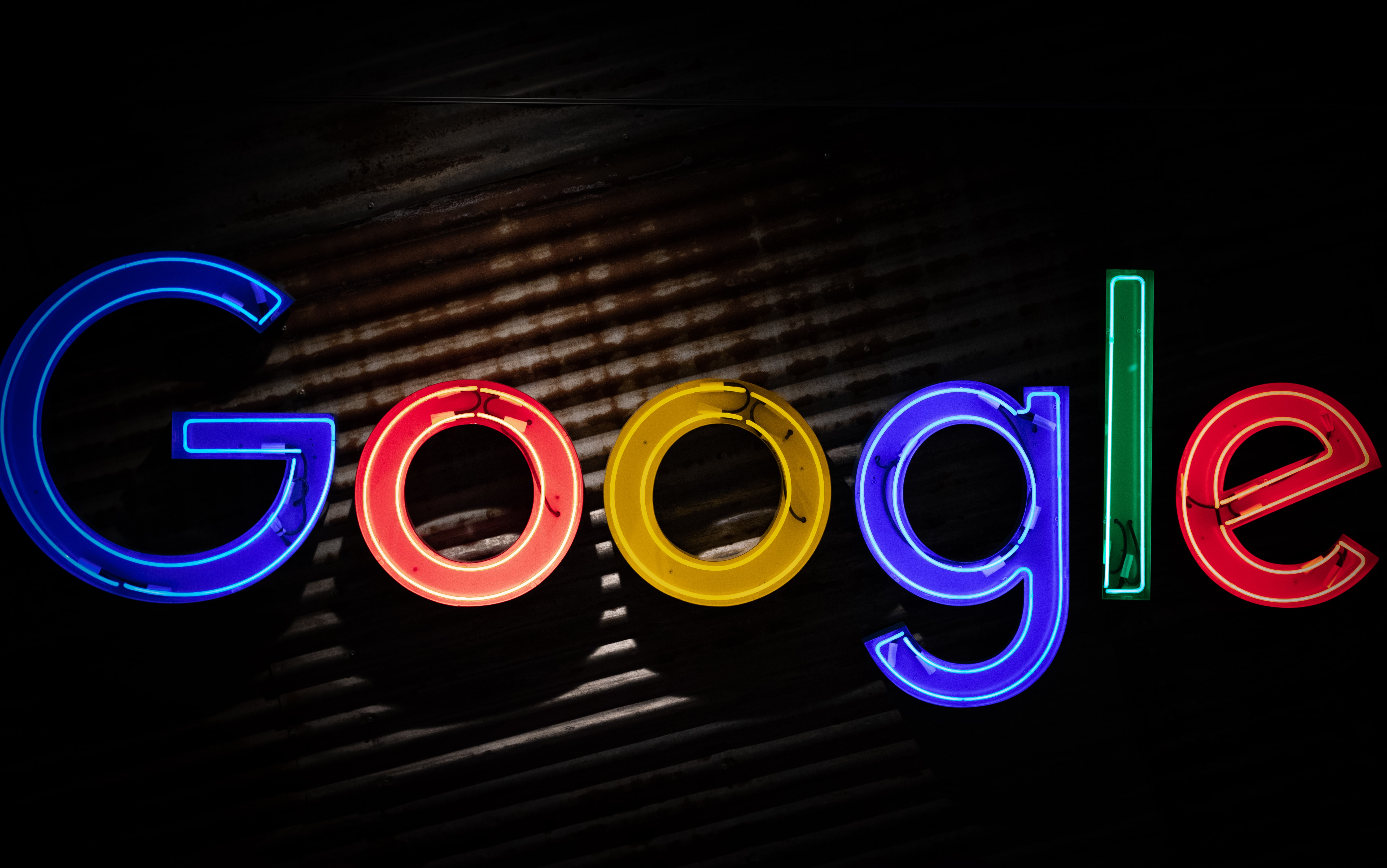 light up google sign