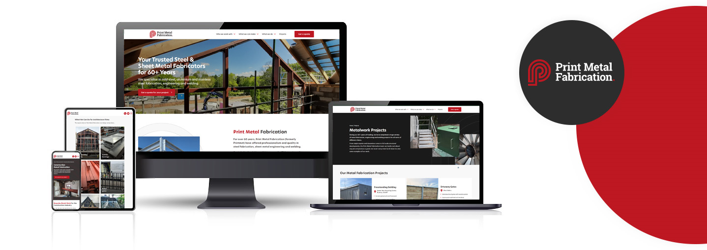 Print Metal Fabrication website