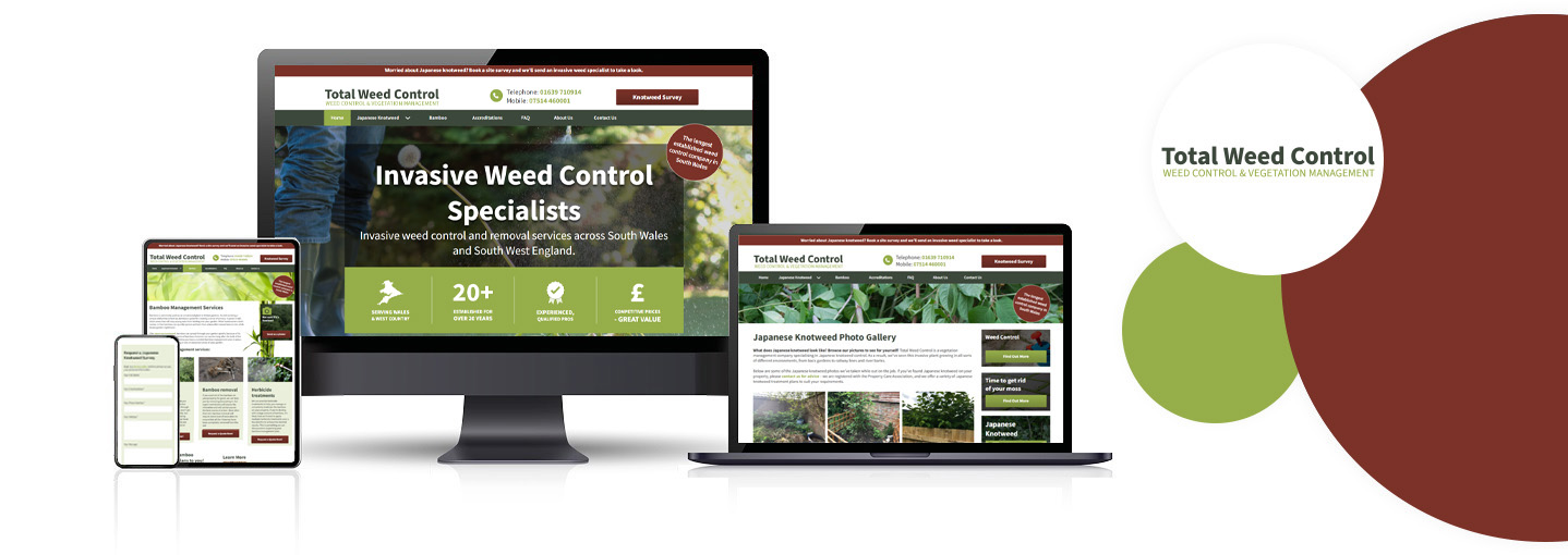 Total Weed Control website