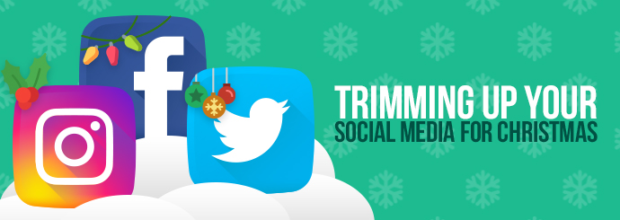 christmas social media, social media for christmas