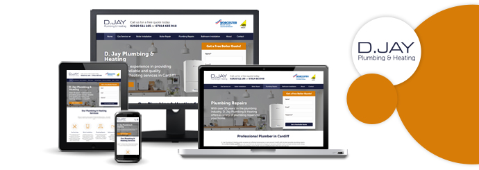 New Brochure Site for Local Plumbing Business