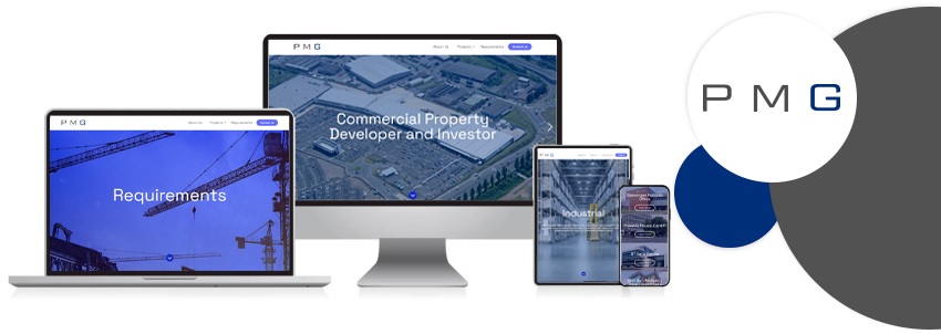 PMG: New Website Design for Commercial Property Developers