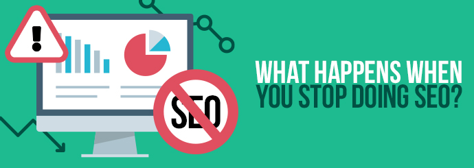 what happens when you stop doing SEO