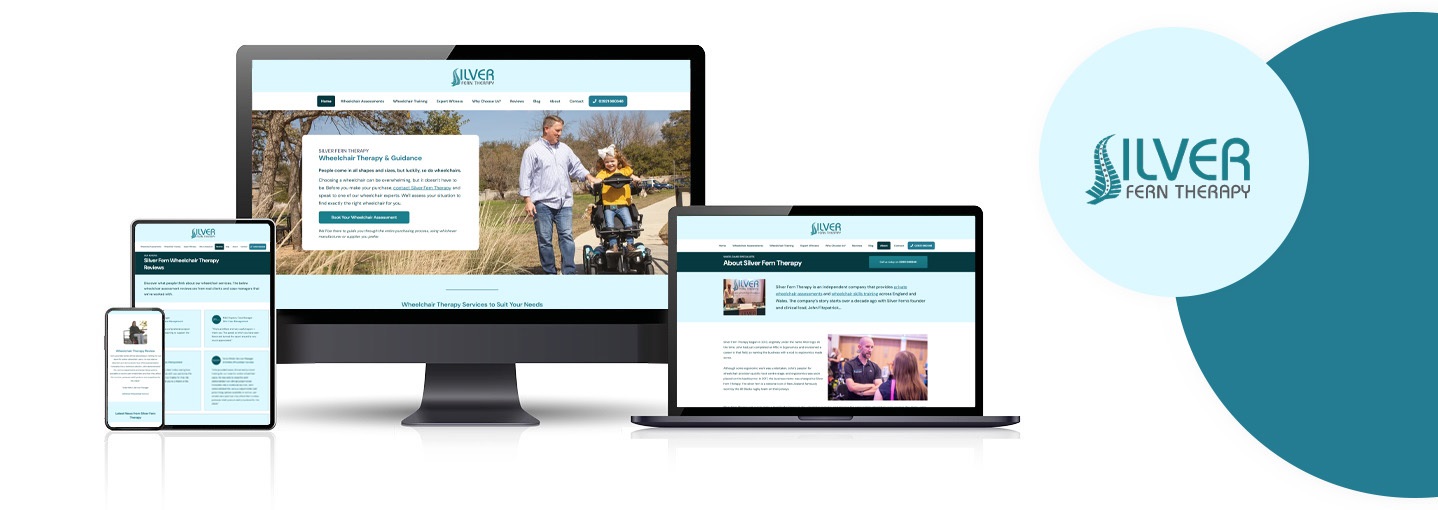Silver Fern Therapy website